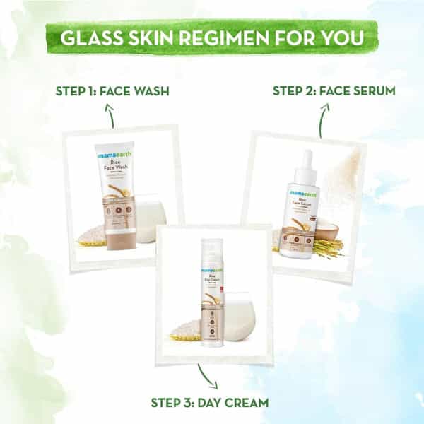 Mamaearth Rice With Rice Water & Niacinamide For Glass Skin Face Wash (100 Ml)