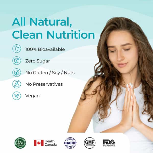 Wellbeing Nutrition Melts Calm & Relaxation Anxiety Reliever To Uplift Mood 30 Oral Strips