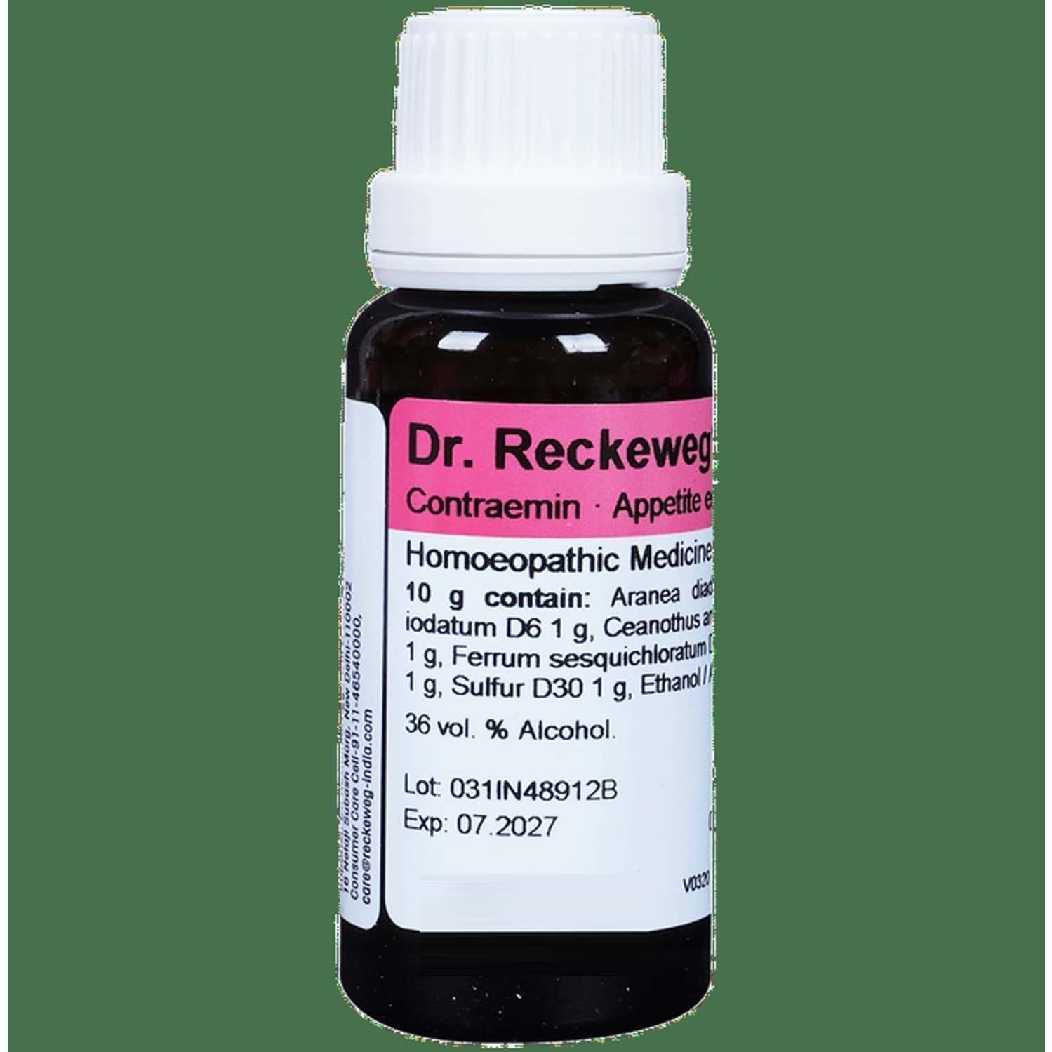 Dr. Reckeweg R31 Increases Appetite And Blood Supply Drops 22 Ml