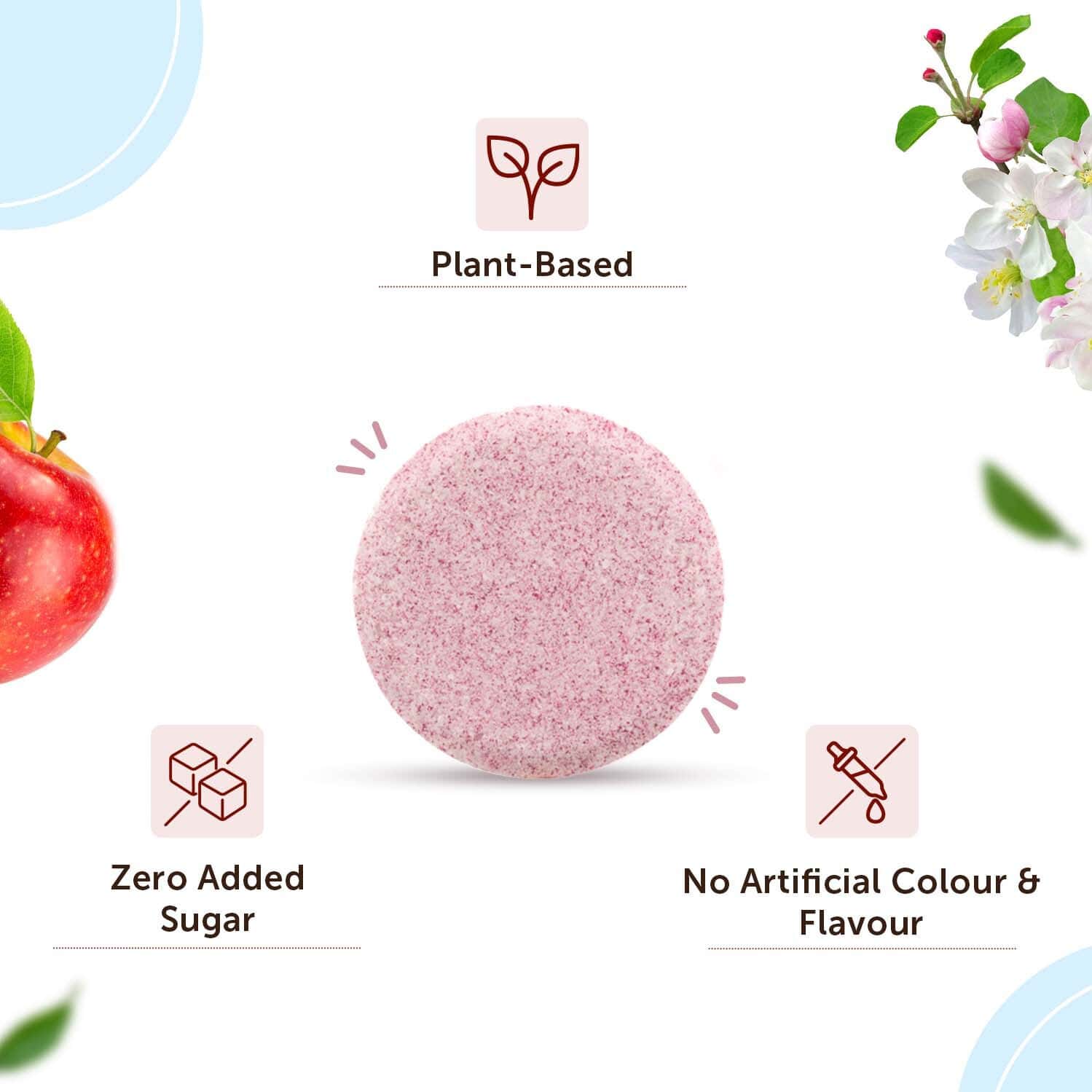 Buy NEUHERBS APPLE CIDER VINEGAR EFFERVESCENT TABLET MOTHER,VIT B6