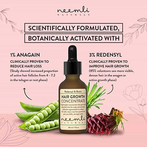Neemli Naturals Redensyl And Biotin Hair Growth Concentrate 50 Ml
