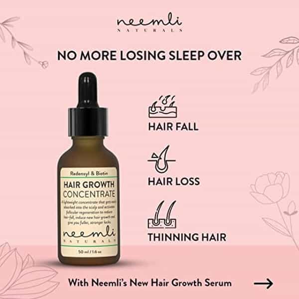 Neemli Naturals Redensyl And Biotin Hair Growth Concentrate 50 Ml