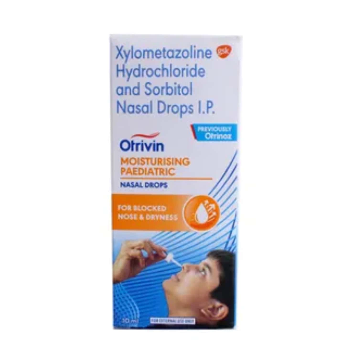 Otrivin Moist P Moisturising Nasal Drops 10 Ml