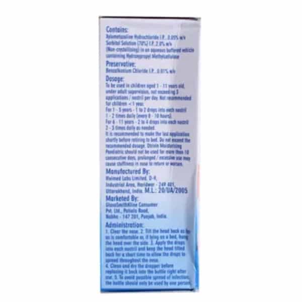 Otrivin Moist P Moisturising Nasal Drops 10 Ml