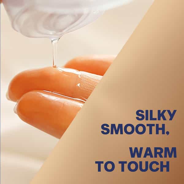 Durex Real Feel Long-Lasting Lubricant - 50Ml- Silicone Lube Lasts 3X Longer Vs Water-Based Lube