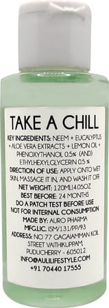Auli Take A Chill Cooling Refreshing Rejuvenating Oil And Sweat Control Face Wash - 100ml