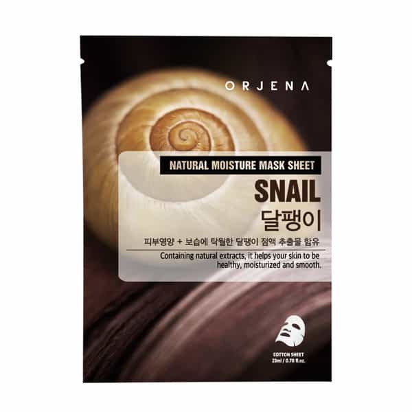 Orjena Natural Moisture Snail Mask Sheet - Pack Of 3