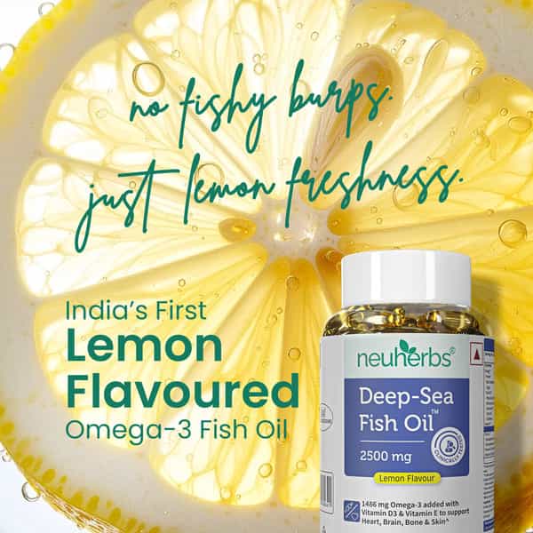 Neuherbs Deep Sea Fish Oil 60 Softgels