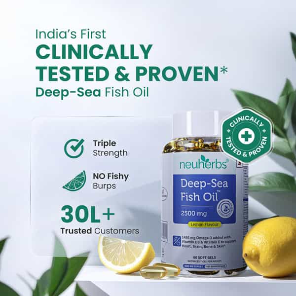 Neuherbs Deep Sea Fish Oil 60 Softgels