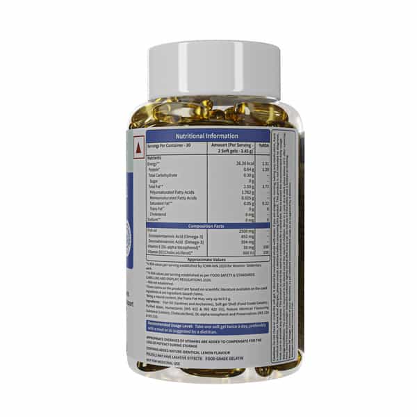 Neuherbs Deep Sea Fish Oil 60 Softgels