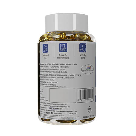 Neuherbs Deep Sea Fish Oil 60 Softgels