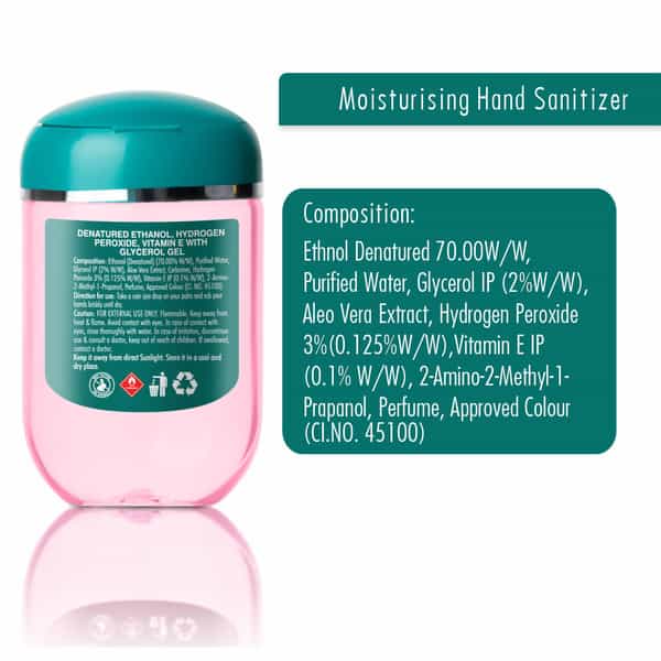 Bisleri Lovely Hand Sanitizer Gel - 50 Ml