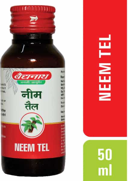 Baidyanath Asli Ayurved Neem Tel 50 Ml (Pack Of 3) For Skin Problems