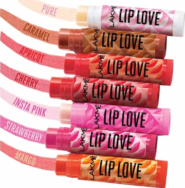 Lakme Lip Love Chapstick Apricot-4.5 G