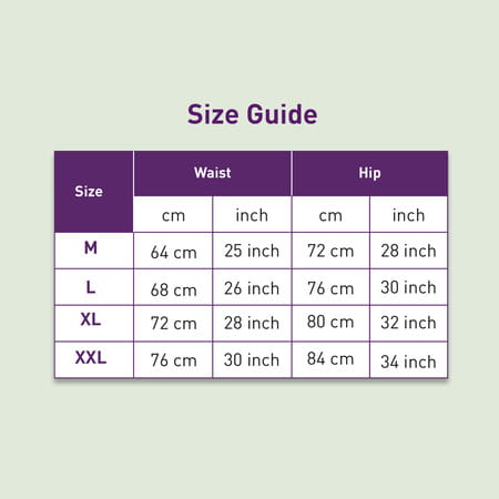 Sirona Reusable Period Panties For Women (L Size) | 360 Degree Coverage | Leak-Proof Protection