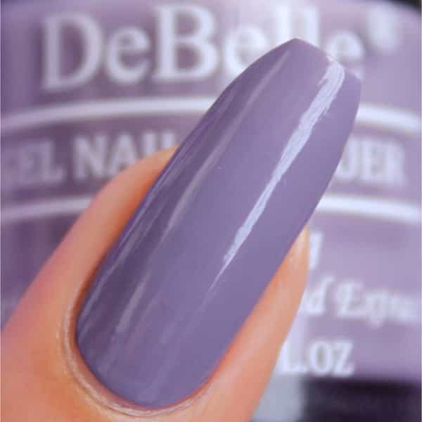 Debelle Gel Nail Polish Gift Set Of 2 Dark Lilac | Mauve 16 Ml (8 Ml Each) .