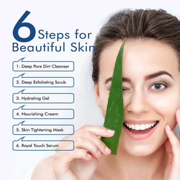 Nutriglow Natural's Advanced Pro Formula Combo Pack Of 4 Skin Whitening Facial Kit (60Gm) Each