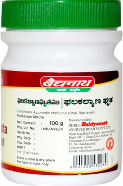 Baidyanath Asli Ayurved Phalkalyan Ghrit 100 G For Women's Health