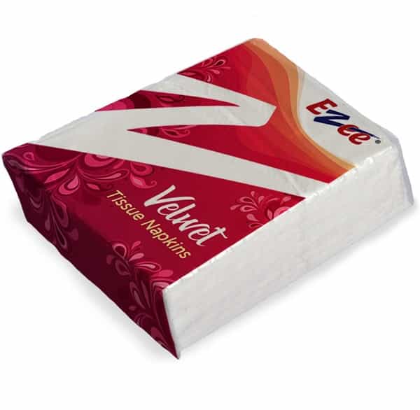 Ezee Velwet Tissue Paper Packet Of 50 'S