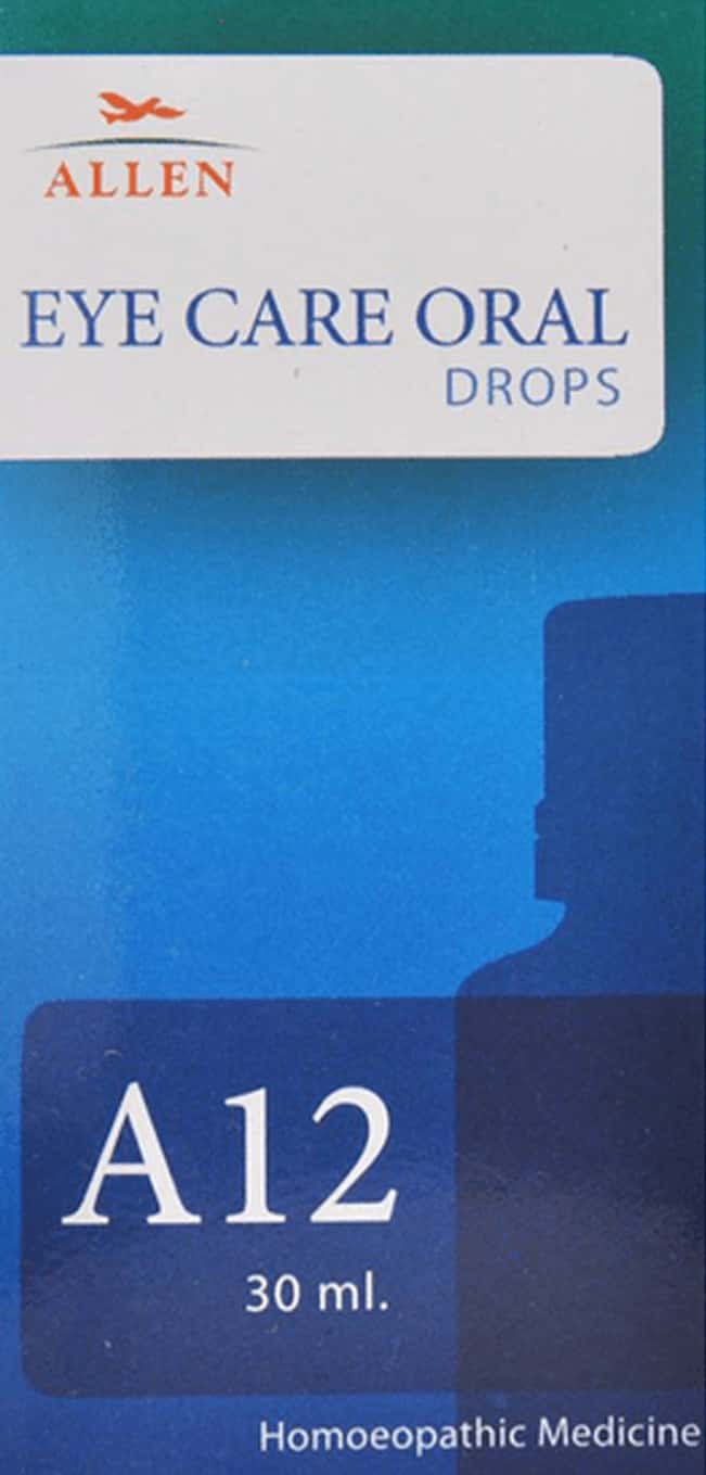 Allen Laboratories A12 Eye Care Oral Drops 30ml
