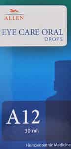 Allen Laboratories A12 Eye Care Oral Drops 30ml