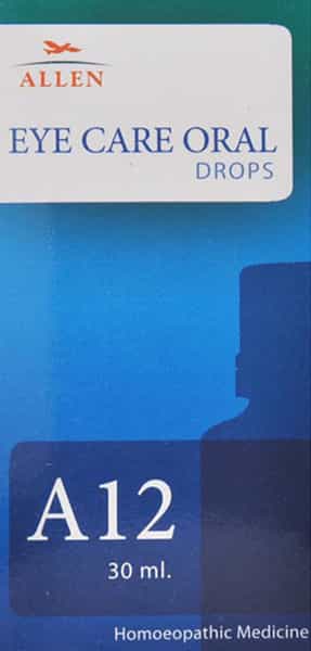 Allen Laboratories A12 Eye Care Oral Drops 30Ml