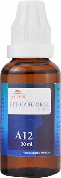 Allen Laboratories A12 Eye Care Oral Drops 30Ml