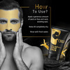 Qraa Men Ultra Radiance Gold Pack With 24K Gold Leaves - Clay Face Mask | 120 G