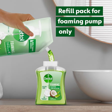 Dettol Foaming Handwash Refill Aloe Coconut | 250ml