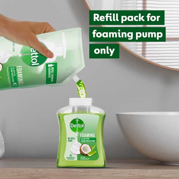 Dettol Foaming Handwash Refill Aloe Coconut | 250Ml
