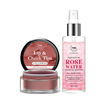 Tnw-The Natural Wash Lip Care Combo With Columbus Lip & Cheek Tint And Steam Distilled Rose Water