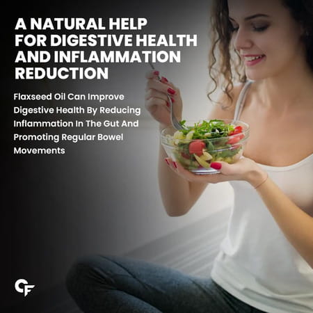 Carbamide Forte Cold Pressed Flaxseed Oil Omega 3 | Skin & Hair Growth - Vegetarian Oil - 500ml