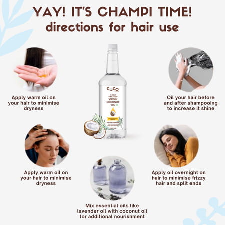 Coco Crush Cold Pressed Virgin Coconut Oil - 1l