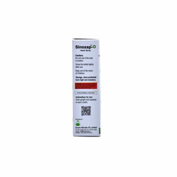 Sinozap O Bottle Of 10Ml Nasal Spray