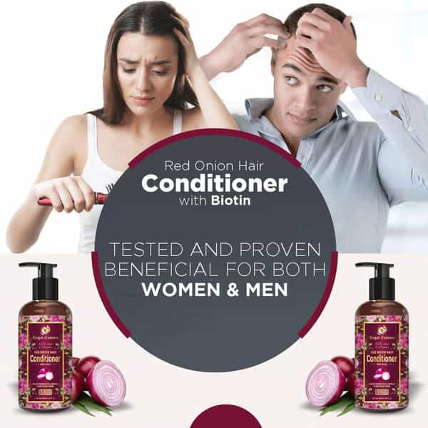 Regal Essence Red Onion Hair Conditioner With Biotin Red Onion Seeds Oil 300 Ml