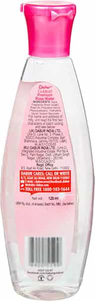 Dabur Gulabari Rose Water 120 Ml With Dabur Gulabari Rose Gel 15 Ml