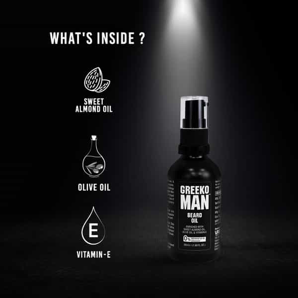 Vasu Greeko Man Beard Oil - 50 Ml