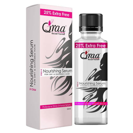 Qraa Pro-x Nourishing Hair Serum 25 Ml + 20% Extra Free