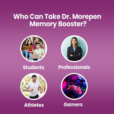 Dr. Morepen Memory Booster | Tablets | 60 No'S | Pack Of 2