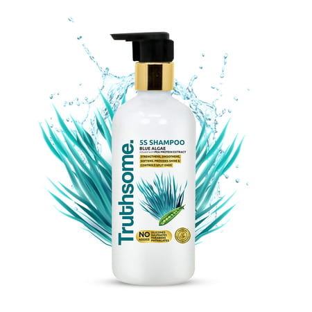 Truthsome 5s Shampoo With Blue Algae & Pea Protein Extract | 300 Ml