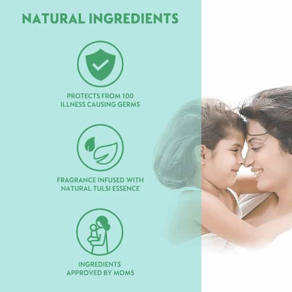 Dettol & Moms Bathing Soap Tulsi - 75Gm ( Buy 3 Get 1 )