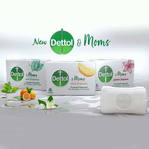 Dettol & Moms Bathing Soap Tulsi - 75Gm ( Buy 3 Get 1 )