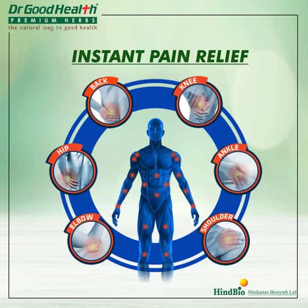 Dr Goodhealth Pain Relief Combo Impresser Oil (100Ml) And Capsule (60 Capsule) Pack Of 2