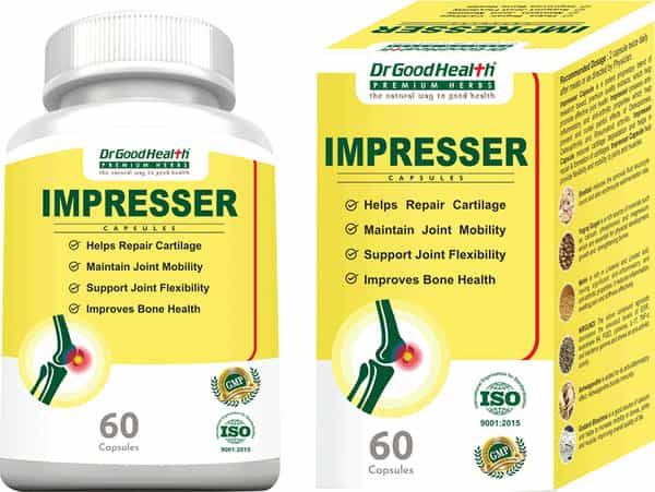 Dr Goodhealth Pain Relief Combo Impresser Oil (100Ml) And Capsule (60 Capsule) Pack Of 2
