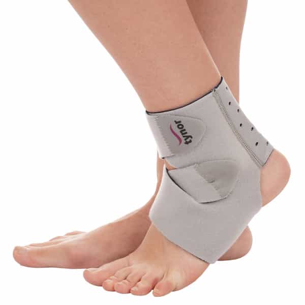 Tynor Ankle Wrap (Neo) Grey Universal Size 1 Unit
