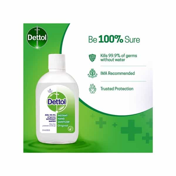 Dettol Instant Hand Sanitizer Bottle Of 60 Ml