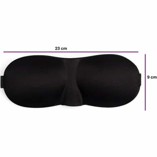 Besafe Forever Sleeping Eye Mask For Men/Women Eye Cover/ Blind Black L