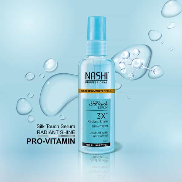 Nashi Hair Rejuvenate Serum 100Ml With Pro Vitamin For Dry And Tangle Prone Hair