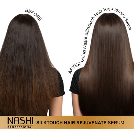 Nashi Hair Rejuvenate Serum 100ml With Pro Vitamin For Dry And Tangle Prone Hair