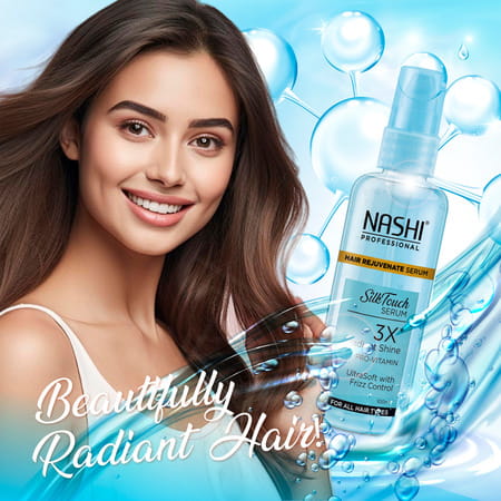 Nashi Hair Rejuvenate Serum 100ml With Pro Vitamin For Dry And Tangle Prone Hair